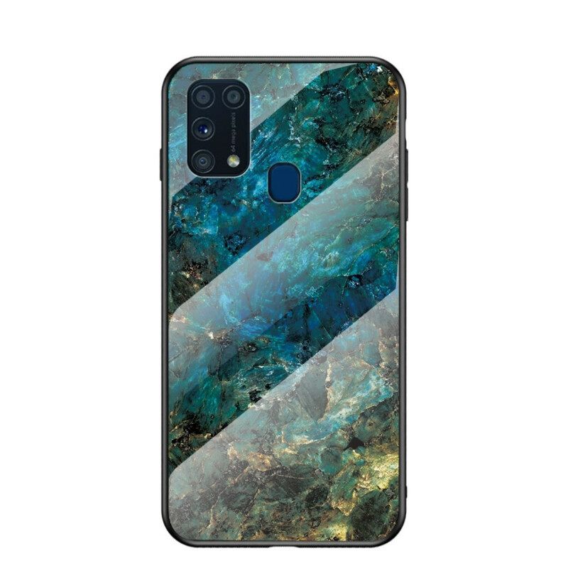 Θήκη Samsung Galaxy M31 Premium Color Tempered Glass