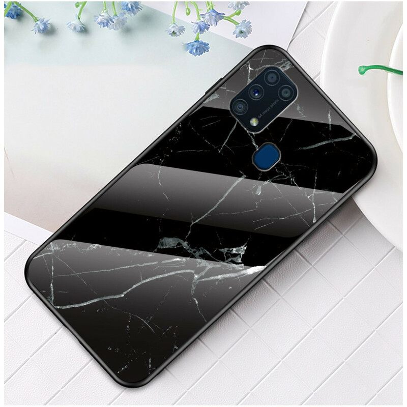 Θήκη Samsung Galaxy M31 Premium Color Tempered Glass