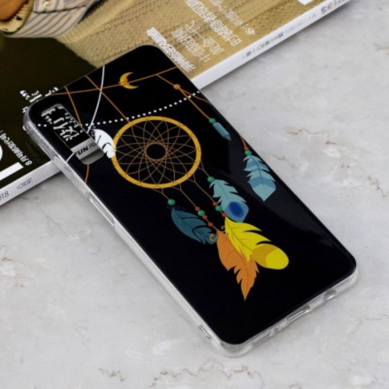 θηκη κινητου Samsung Galaxy A7 Μοναδικό Φθορίζον Dream Catcher