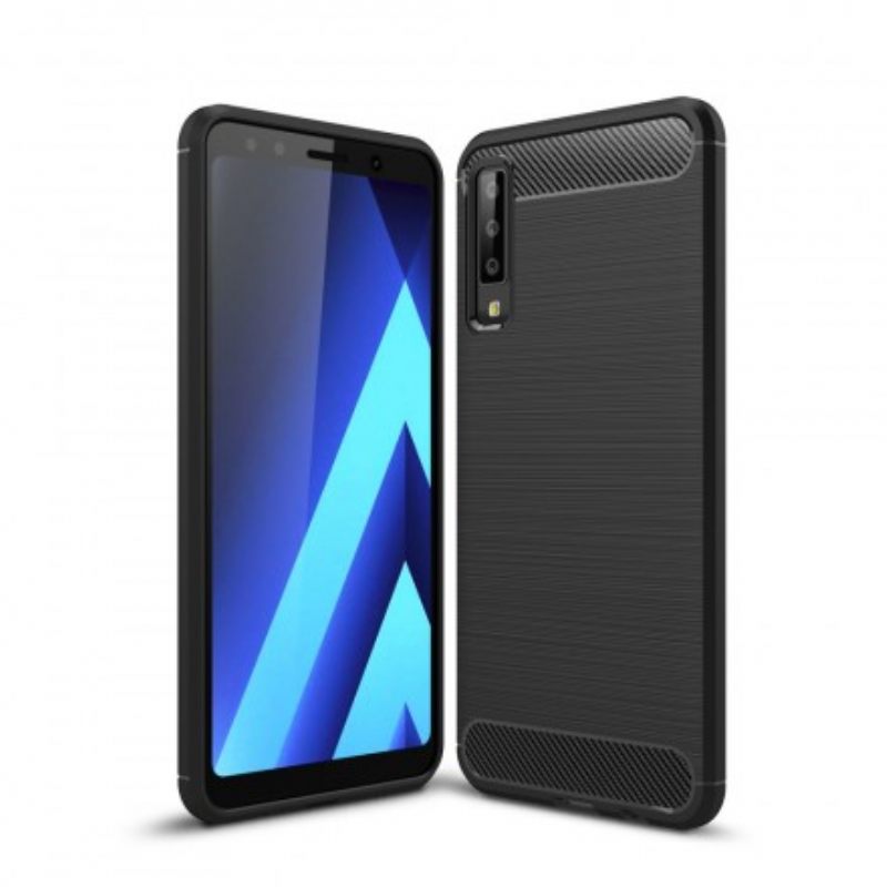 Θήκη Samsung Galaxy A7 Βουρτσισμένη Ίνα Άνθρακα