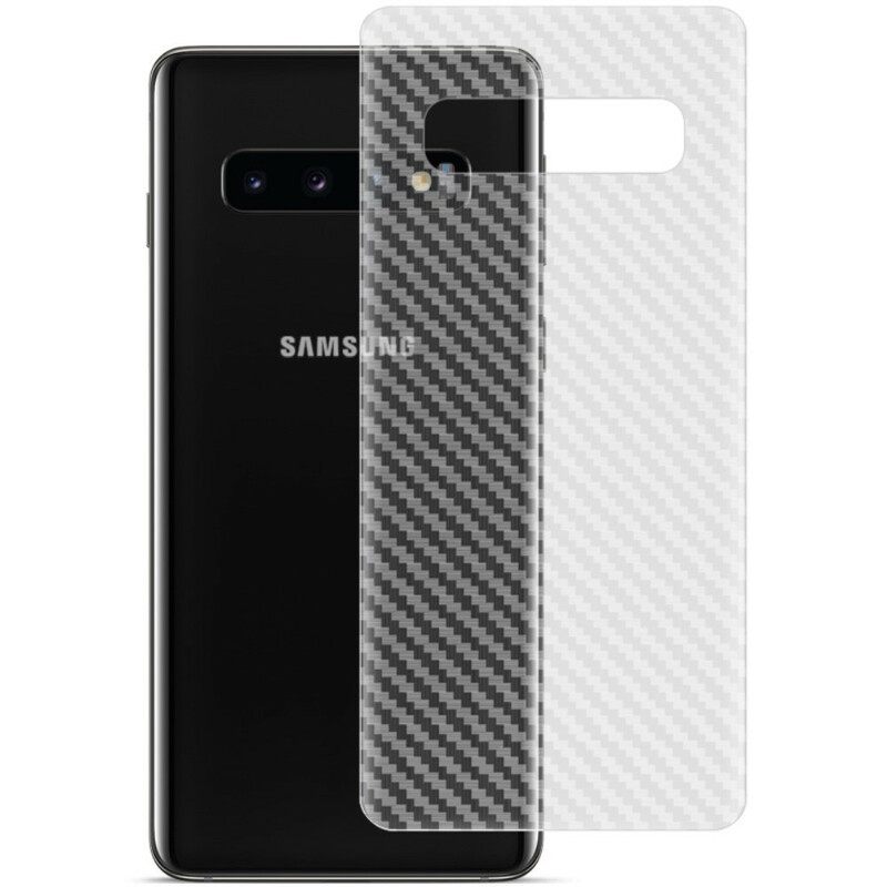 Πίσω Προστατευτική Μεμβράνη Για Samsung Galaxy S10 Carbon Style Imak