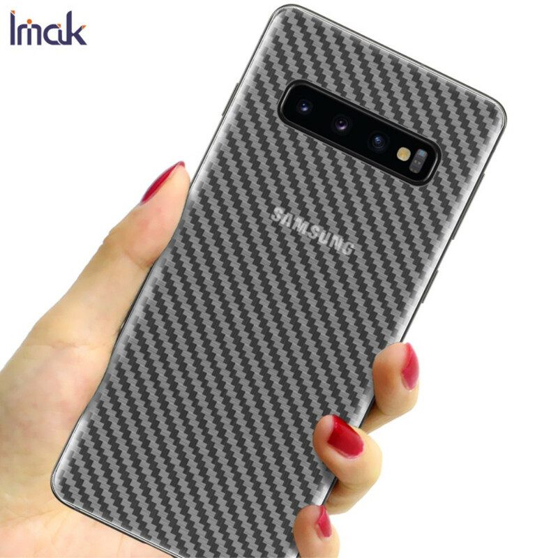 Πίσω Προστατευτική Μεμβράνη Για Samsung Galaxy S10 Carbon Style Imak