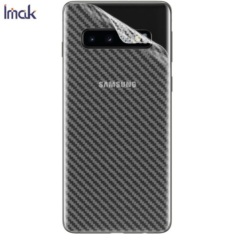 Πίσω Προστατευτική Μεμβράνη Για Samsung Galaxy S10 Carbon Style Imak