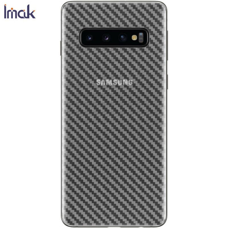 Πίσω Προστατευτική Μεμβράνη Για Samsung Galaxy S10 Carbon Style Imak