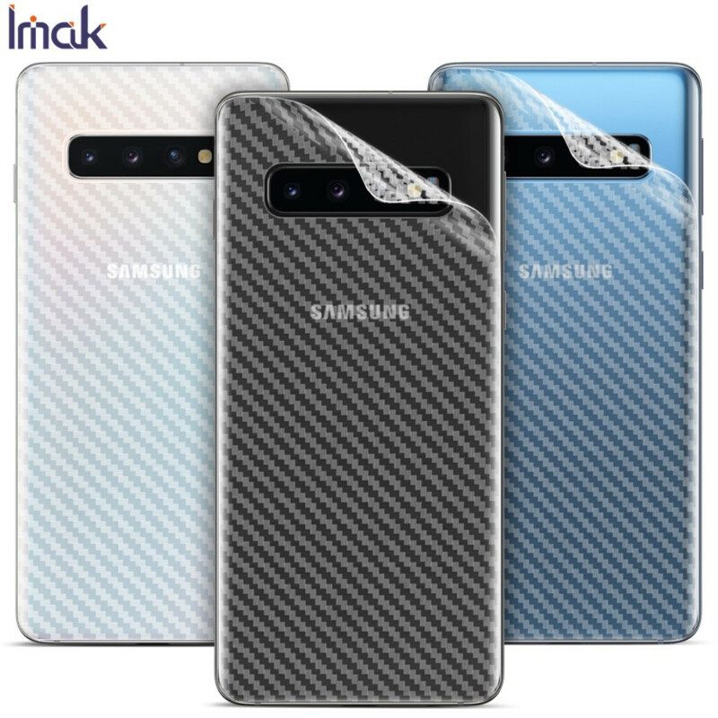 Πίσω Προστατευτική Μεμβράνη Για Samsung Galaxy S10 Carbon Style Imak