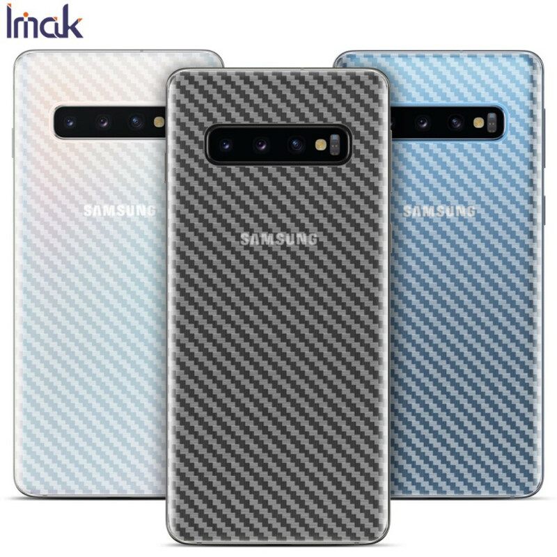 Πίσω Προστατευτική Μεμβράνη Για Samsung Galaxy S10 Carbon Style Imak