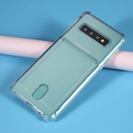 θηκη κινητου Samsung Galaxy S10 Διαφανής Θήκη Κάρτας