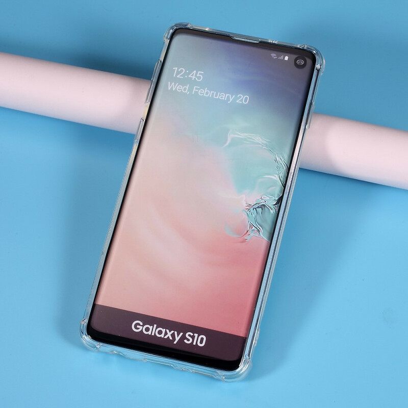 θηκη κινητου Samsung Galaxy S10 Διαφανής Θήκη Κάρτας