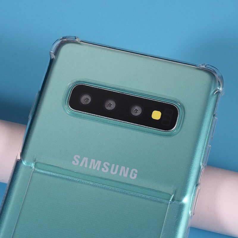 θηκη κινητου Samsung Galaxy S10 Διαφανής Θήκη Κάρτας