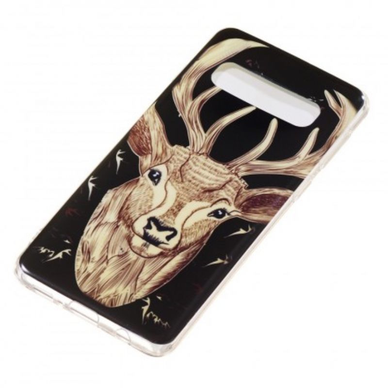 Θήκη Samsung Galaxy S10 Fluorescent Majestic Stag