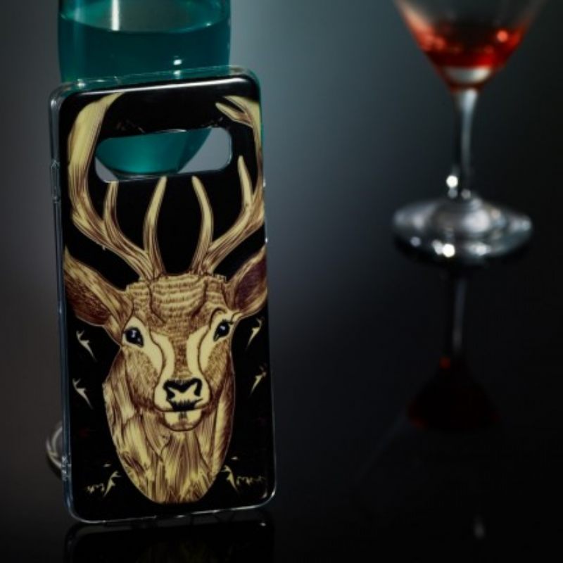 Θήκη Samsung Galaxy S10 Fluorescent Majestic Stag