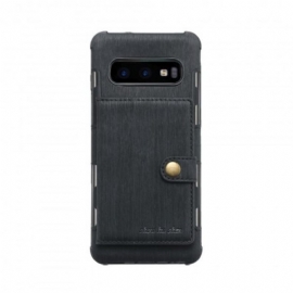 Θήκη Samsung Galaxy S10 Υποδοχή Κάρτας Premium Fabric