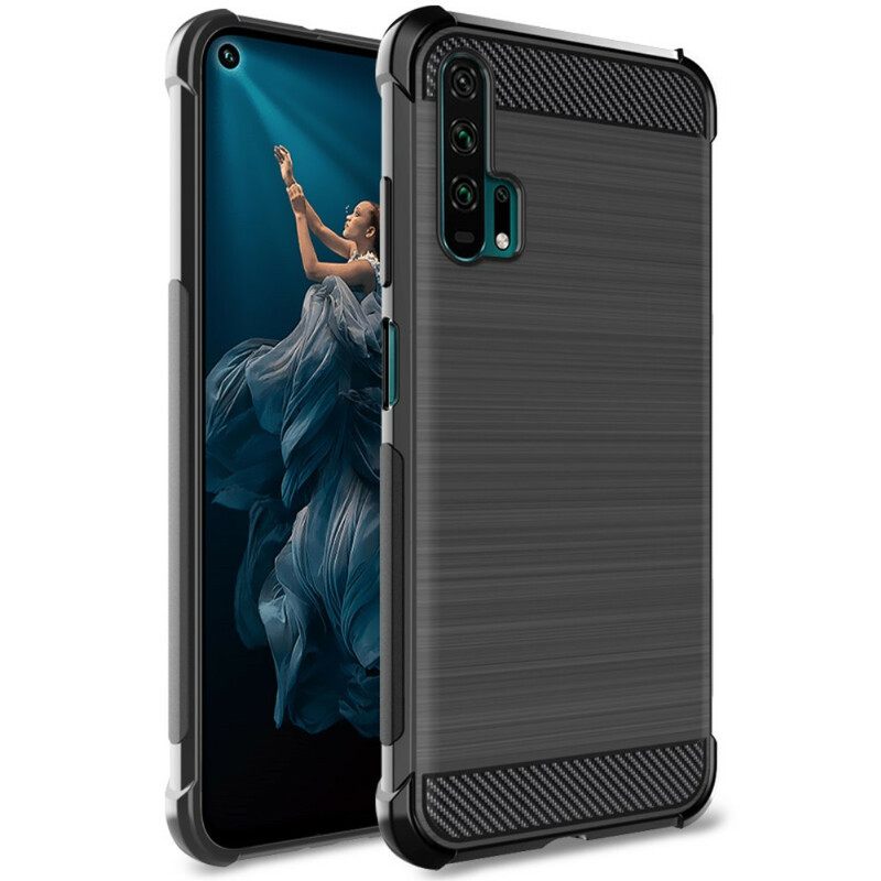 θηκη κινητου Honor 20 Pro Imak Brushed Carbon Fiber