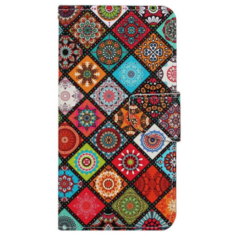 Δερματινη Θηκη Samsung Galaxy A15 5g Ethnic Style Με Λουράκι