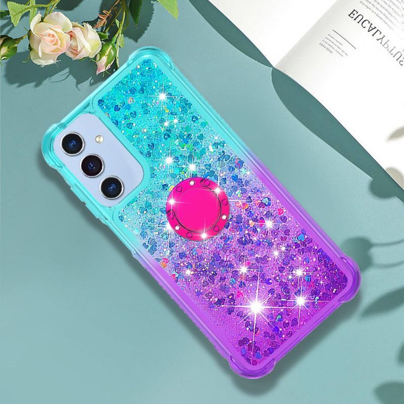 Κάλυμμα Samsung Galaxy A15 5g Glitter Gradient Support Ring