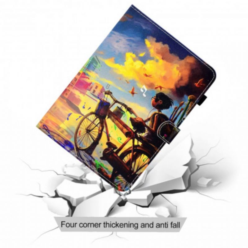 Κάλυμμα Samsung Galaxy Tab A7 Bike Art