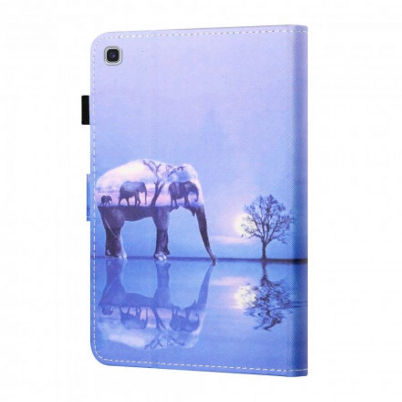 Κάλυμμα Samsung Galaxy Tab A7 Elephant Art