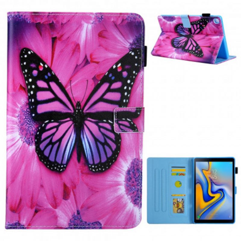 Κάλυμμα Samsung Galaxy Tab A7 Floral Butterfly