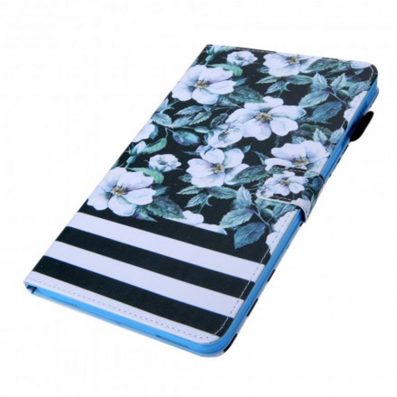 Θήκη Flip Samsung Galaxy Tab A7 (2020 Design Flowers