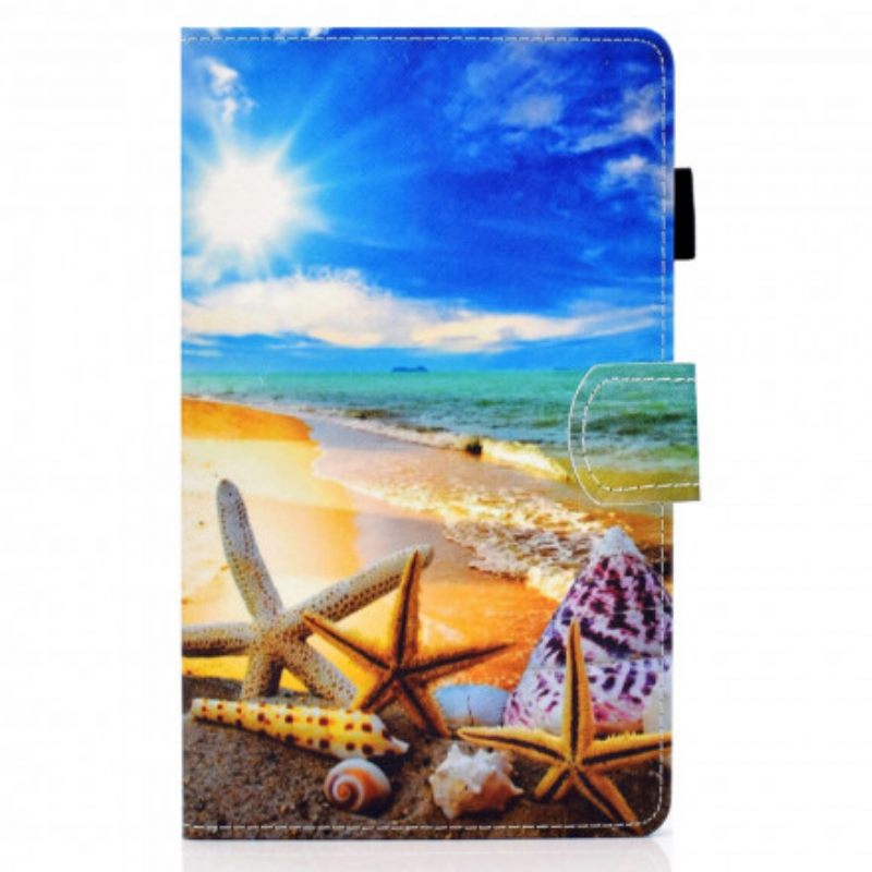 Θήκη Flip Samsung Galaxy Tab A7 Fun Beach