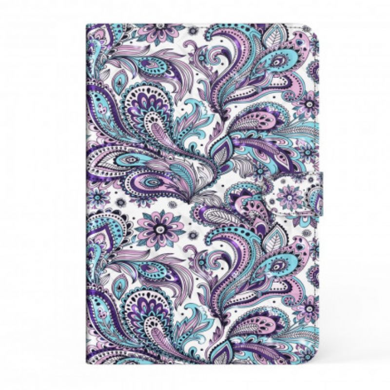 Θήκη Flip Samsung Galaxy Tab A7 Μοτίβο Paisley