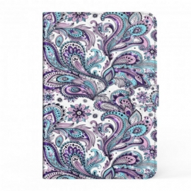 Θήκη Flip Samsung Galaxy Tab A7 Μοτίβο Paisley