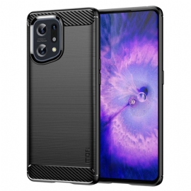 θηκη κινητου Oppo Find X5 Mofi Brushed Carbon Fiber