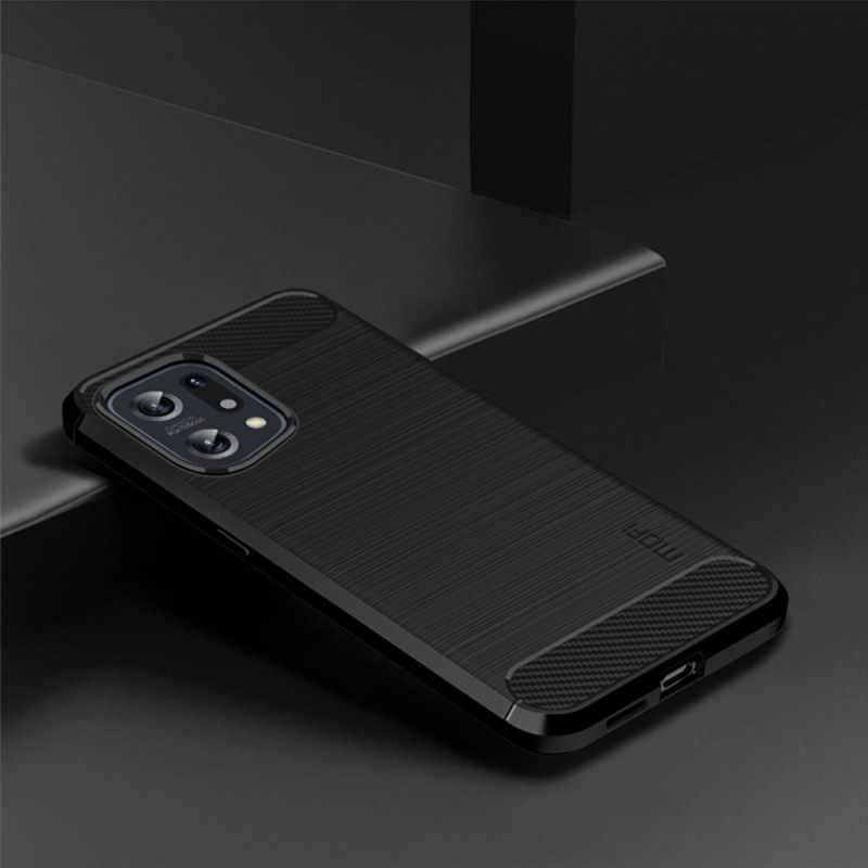 θηκη κινητου Oppo Find X5 Mofi Brushed Carbon Fiber