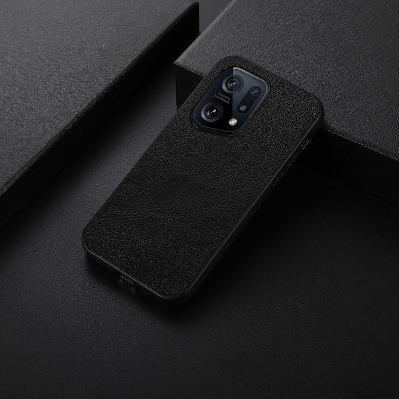 Θήκη Oppo Find X5 Litch Leather Style