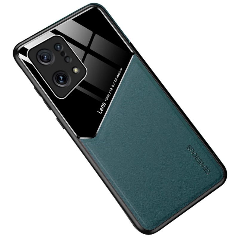 Θήκη Oppo Find X5 Premium Faux Leather