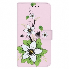 Θηκη Κινητου Honor X9b / Magic 6 Lite Θήκες Κινητών Strap Lily Pattern