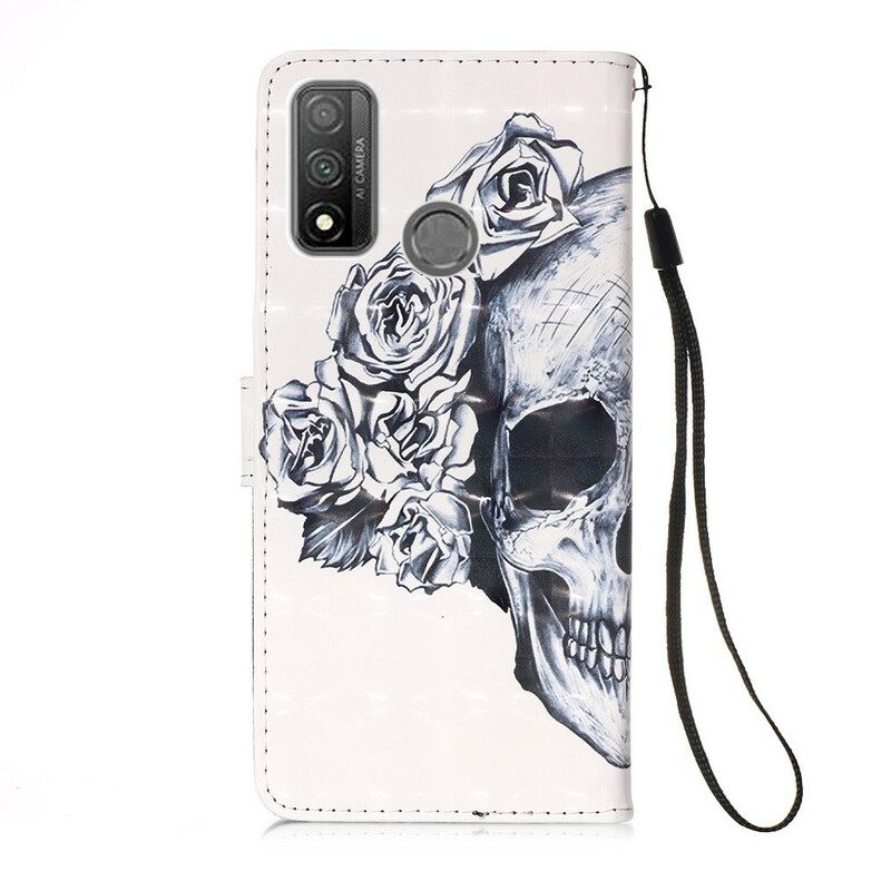 Κάλυμμα Huawei P Smart 2020 Floral Skull