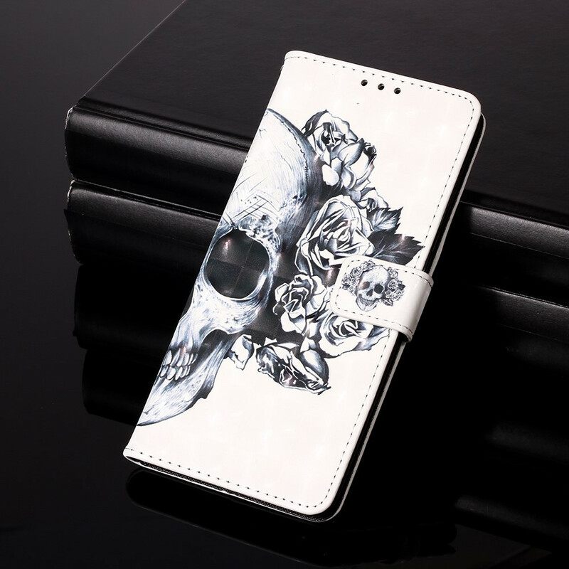 Κάλυμμα Huawei P Smart 2020 Floral Skull