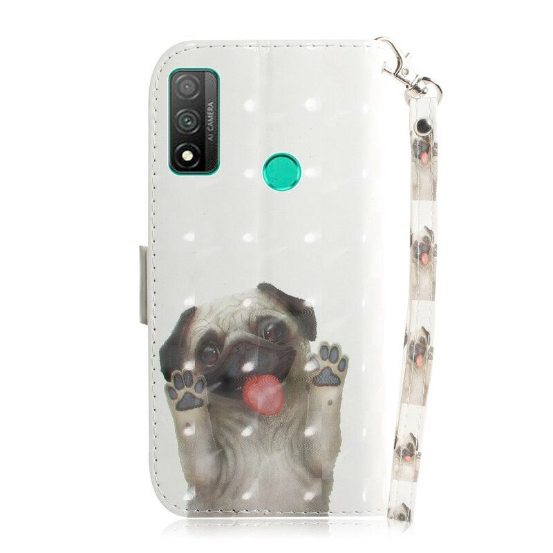 Κάλυμμα Huawei P Smart 2020 με κορδονι Love My Dog Thong