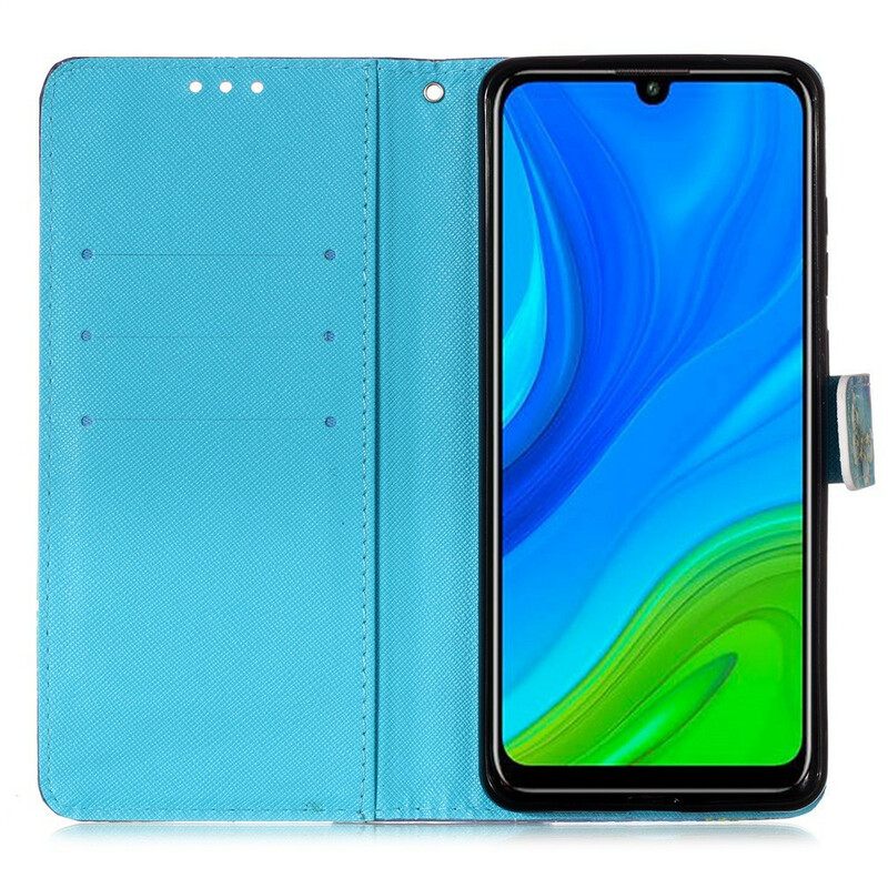 Κάλυμμα Huawei P Smart 2020 με κορδονι Miss Strappy Owl