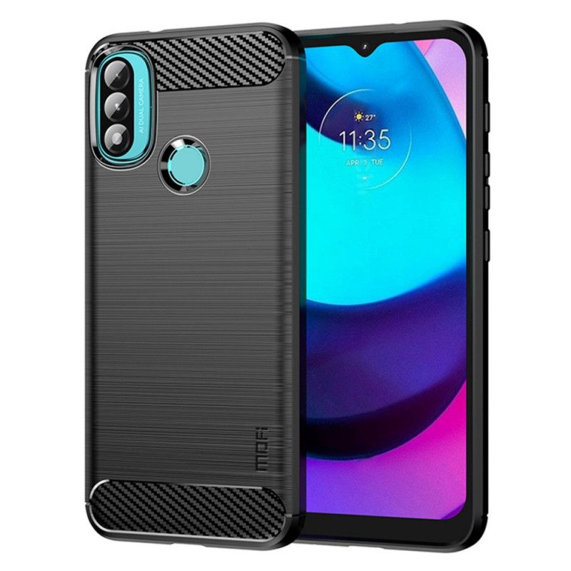 θηκη κινητου Moto E40 / E30 / E20 Mofi Brushed Carbon Fiber