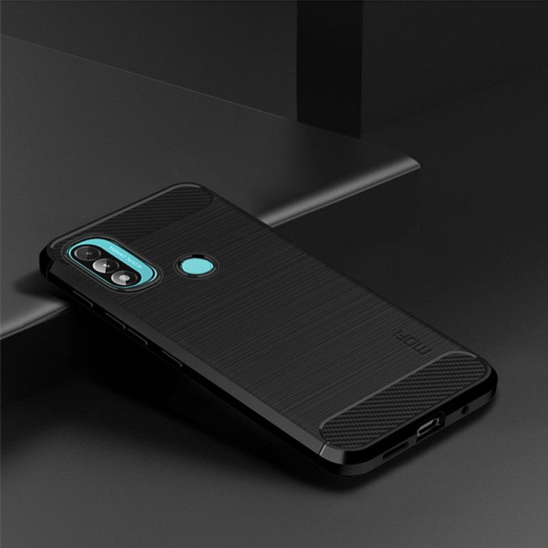 θηκη κινητου Moto E40 / E30 / E20 Mofi Brushed Carbon Fiber