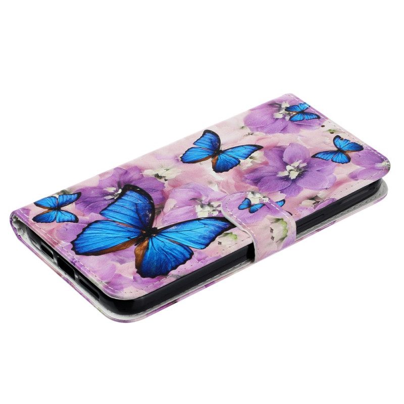 Δερματινη Θηκη Xiaomi 14t Premium Floral Pattern