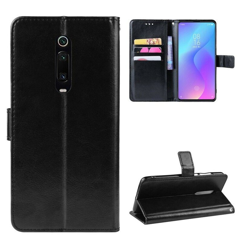 Κάλυμμα Xiaomi Mi 9T / Mi 9T Pro Λαμπερό Συνθετικό Δέρμα