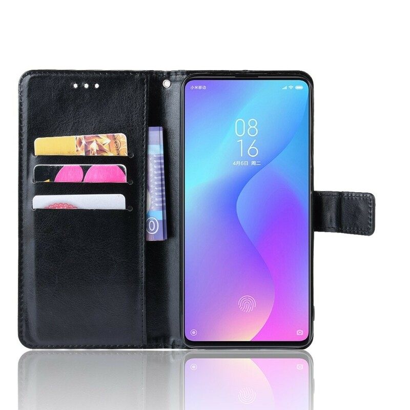 Κάλυμμα Xiaomi Mi 9T / Mi 9T Pro Λαμπερό Συνθετικό Δέρμα