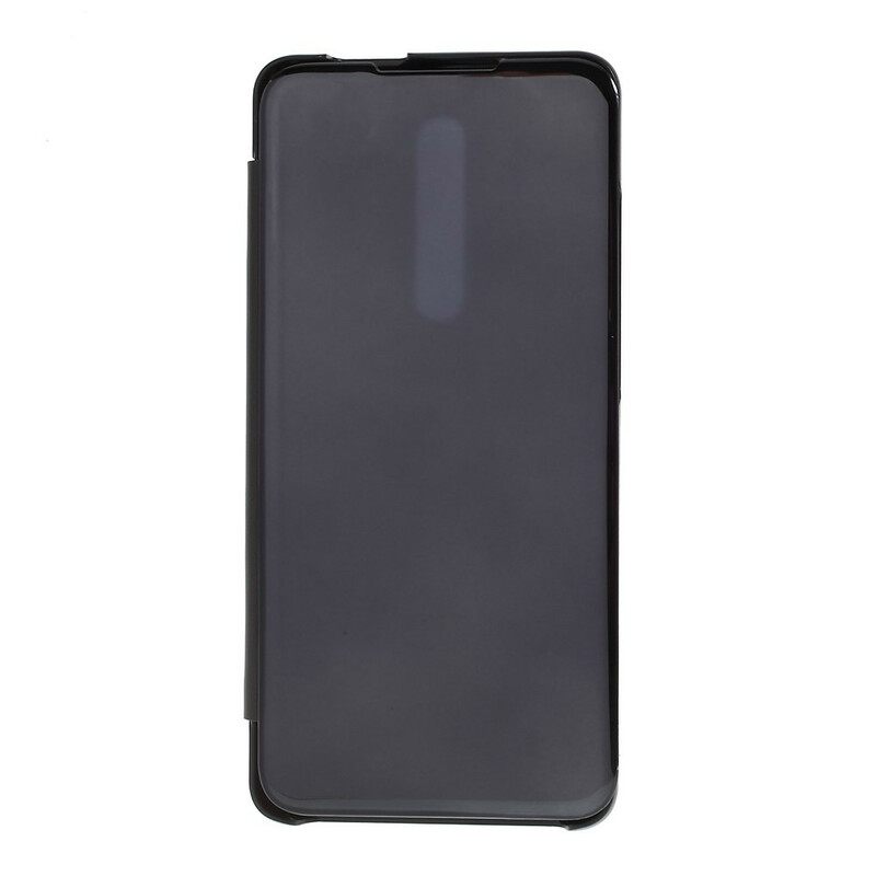 θηκη κινητου Xiaomi Mi 9T / Mi 9T Pro Θήκη Flip Καθρέφτης Και Δερμάτινο Εφέ