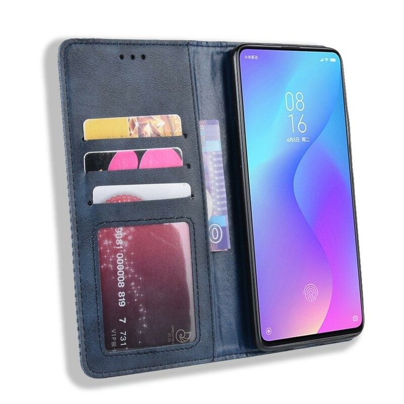 θηκη κινητου Xiaomi Mi 9T / Mi 9T Pro Θήκη Flip Στυλιζαρισμένο Συνθετικό Δέρμα