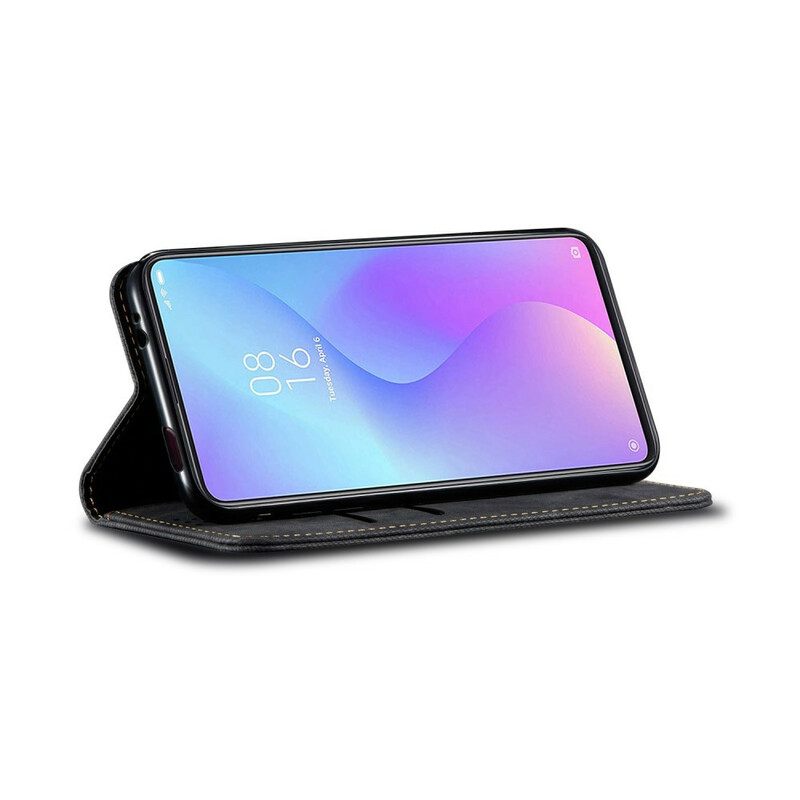 θηκη κινητου Xiaomi Mi 9T / Mi 9T Pro Θήκη Flip Τζιν Ύφασμα