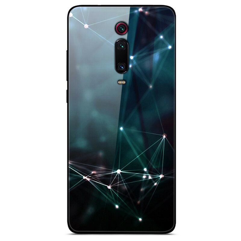 Θήκη Xiaomi Mi 9T / Mi 9T Pro Αφηρημένα Χρώματα Από Σκληρυμένο Γυαλί