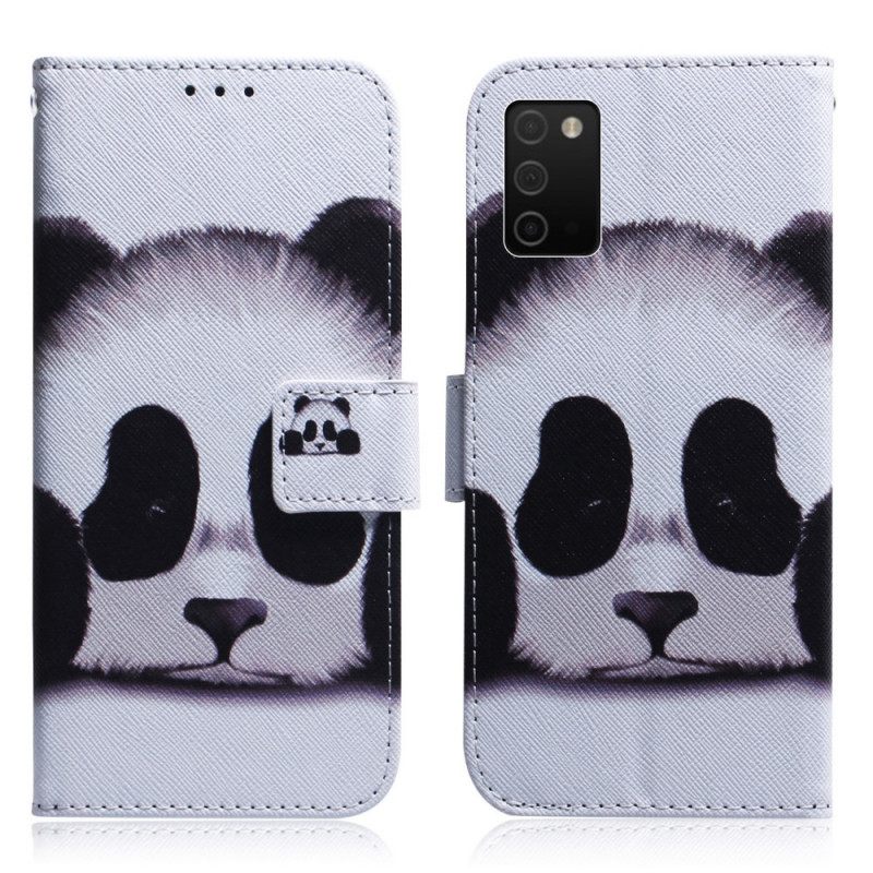 Κάλυμμα Samsung Galaxy A03s Πρόσωπο Panda