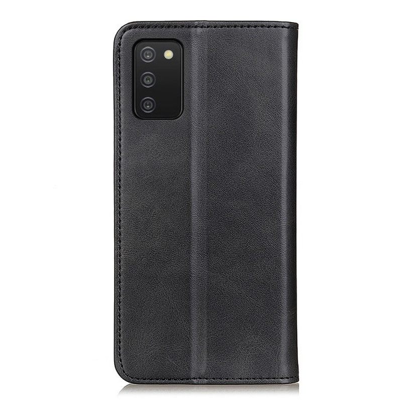 θηκη κινητου Samsung Galaxy A03s Θήκη Flip Elegance Split Leather