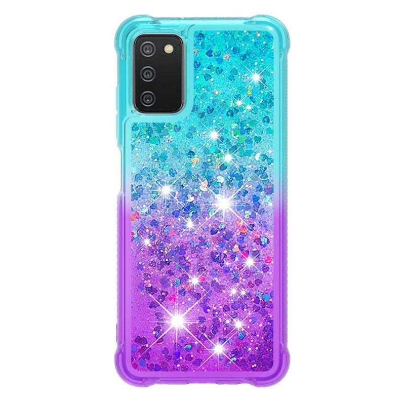 θηκη κινητου Samsung Galaxy A03s Χρώματα Glitter