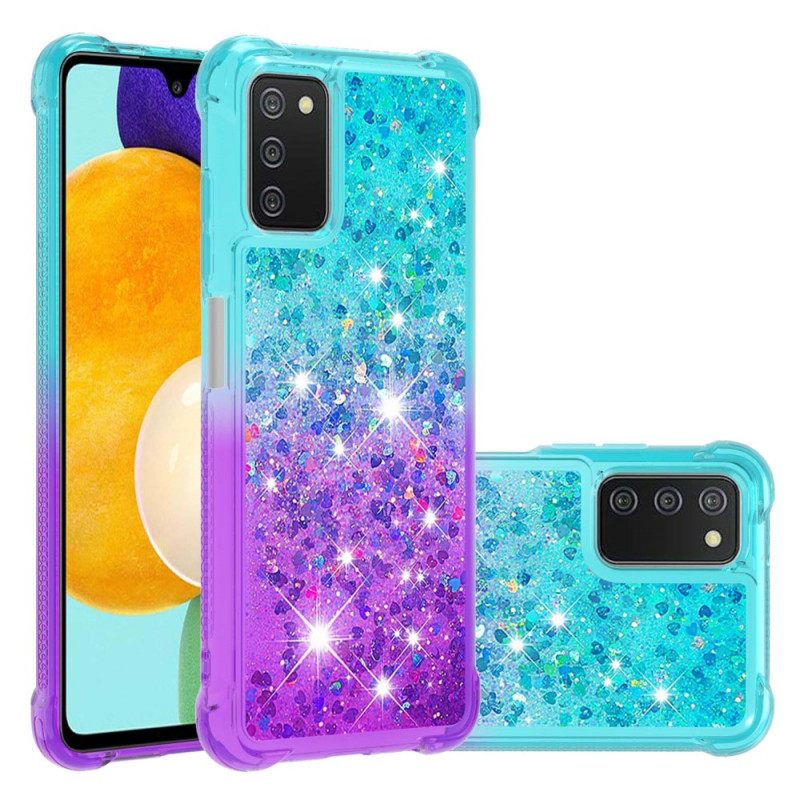 θηκη κινητου Samsung Galaxy A03s Χρώματα Glitter