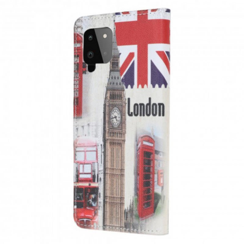 δερματινη θηκη Samsung Galaxy A22 4G London Life