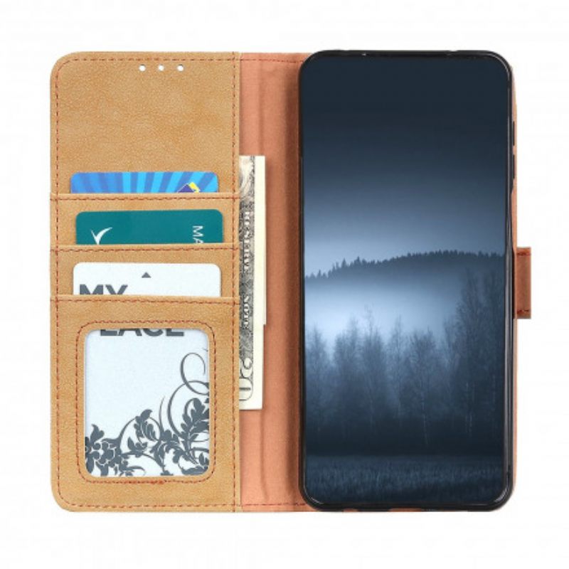 Κάλυμμα Samsung Galaxy A22 4G Khazneh Retro Split Faux Leather